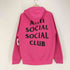 アンチソーシャルソーシャルクラブ ANTI SOCIAL SOCIAL CLUB USA製 PAY NO MIND プルオーバーパーカー メンズ  L